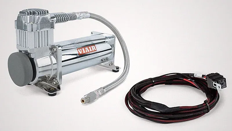 Air Lift 2nd Compressor Kit (Viair 444C Chrome Compressor & 2nd Comp.