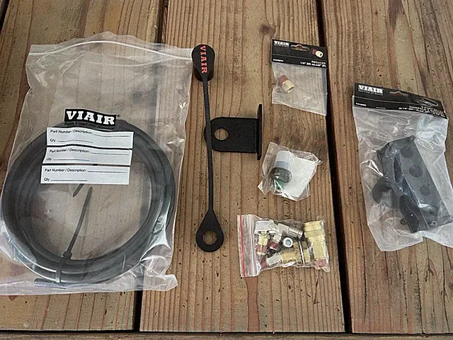 Dual Viair Compressor Mounting System VMS Hookup kit Brand New Style Manifold