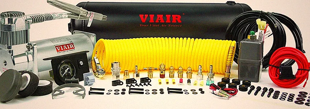 Viair 10007 Constant Duty Onboard Air System (12V, 150 PSI Compressor)