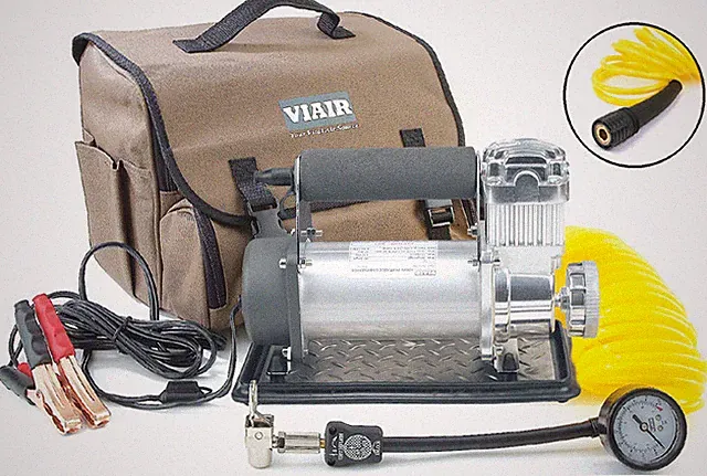 Viair 400P Portable Compressor Kit, 150 PSI/2.54 CFM, 40043. Up to 35" Tires