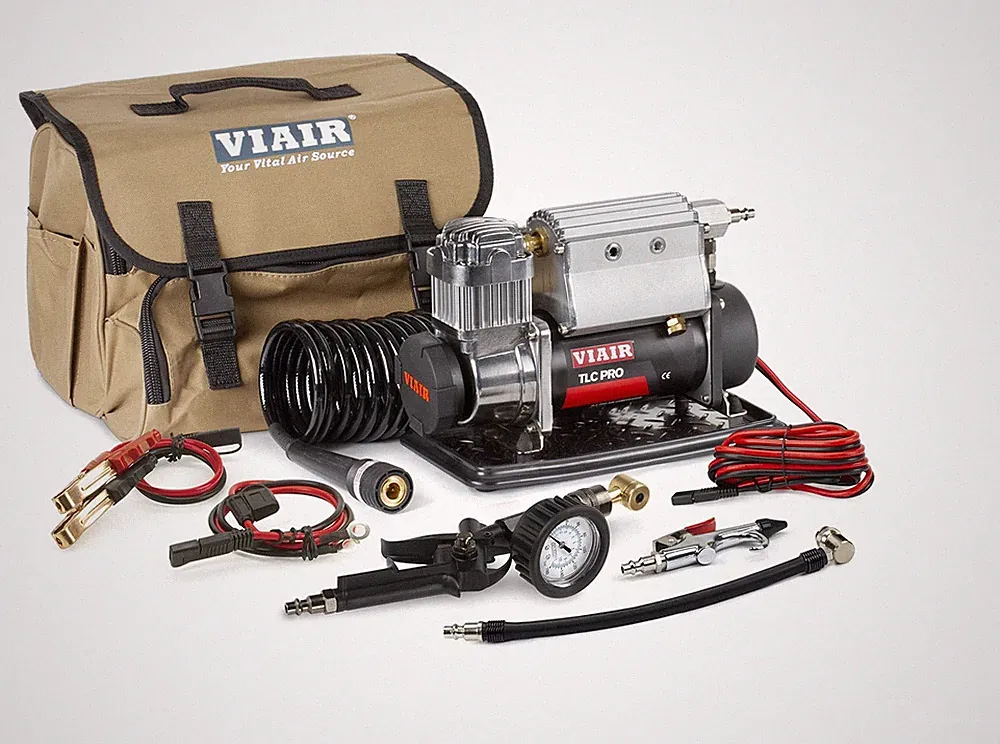 VIAIR TLC PRO Heavy-Duty Air Compressor - 150 PSI Portable Tire Inflator
